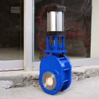 氣動(dòng)雙閘板陶瓷閘閥 氣動(dòng)雙閘板陶瓷閘閥