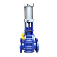 氣動(dòng)陶瓷雙閘板閥 氣動(dòng)陶瓷雙閘板閥